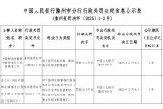 郵儲(chǔ)銀行臨高縣支行被罰3.5萬(wàn)元：違反信用信息采集、提供、查詢及相關(guān)管理規(guī)定
