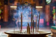 夢中拜佛燒香，心靈的祈愿與信仰之旅，夢中祈愿，心靈的信仰之旅，拜佛燒香尋覓安寧
