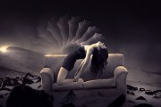 夢中奇景，窺探他人接吻的神秘之夢，夢中窺探神秘之吻，接吻的奇妙夢境之旅