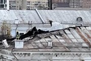 俄媒：烏前議員透露，烏武裝部隊(duì)總參謀部一座大樓在基輔夜間發(fā)生爆炸后受損