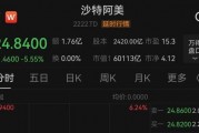中東股市大跌，沙特阿美暴跌900億美元！