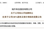 再次掛牌！璉升科技擬1684萬(wàn)元轉(zhuǎn)讓全資子公司股權(quán)及商標(biāo)，多年凈利虧損