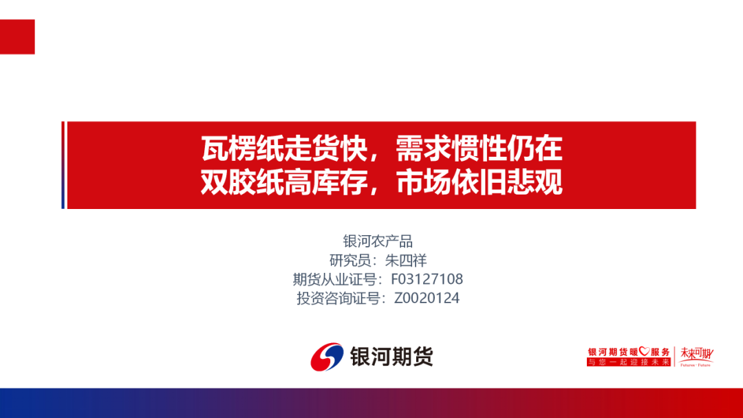 【造紙周報(bào)】瓦楞紙走貨快，需求慣性仍在 雙膠紙高庫(kù)存，市場(chǎng)依舊悲觀