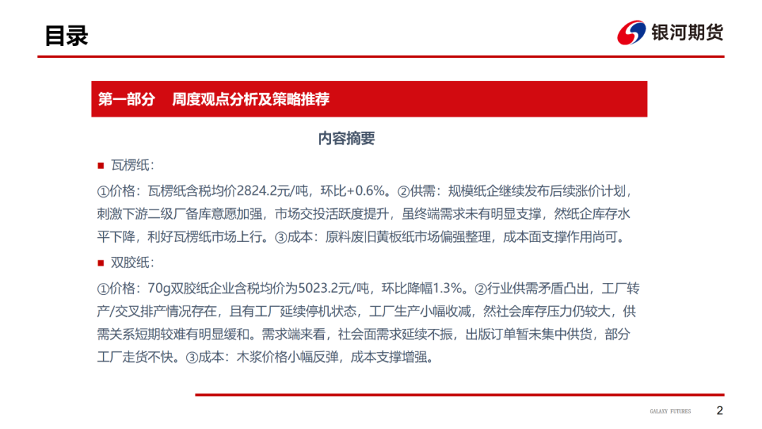 【造紙周報(bào)】瓦楞紙走貨快，需求慣性仍在 雙膠紙高庫(kù)存，市場(chǎng)依舊悲觀