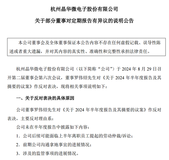 涉嫌信披違法違規(guī)！知名芯片股晶華微，被立案！