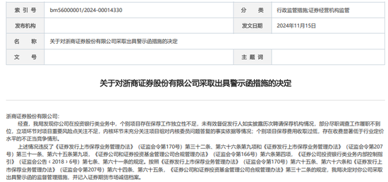 罕見“不正當(dāng)競爭”！浙商證券發(fā)生了啥？