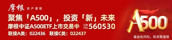 市場震蕩上行邏輯仍在，摩根中證A500ETF(560530)上市以來“吸金”超百億，摩根“A系列”規(guī)模合計超160億元