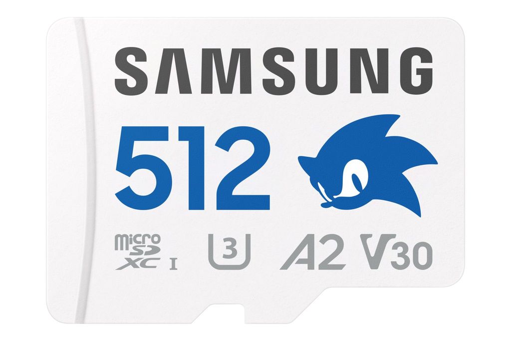 三星和世嘉合作推出索尼克主題 PRO Plus microSD 卡，起價 24 美元