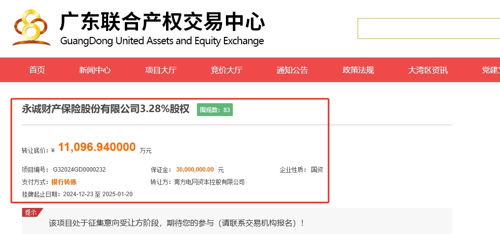 央國企出清險企股權(quán)迎來小高峰，近一周至少5家保險公司股權(quán)被掛牌，買家仍難尋