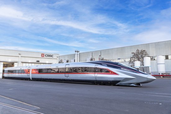全球跑得最快的高鐵！CR450動車組樣車發(fā)布