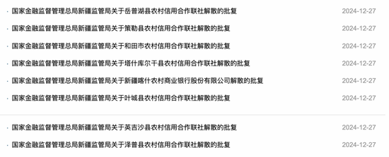 最新批復(fù)！逾20家中小金融機構(gòu)解散