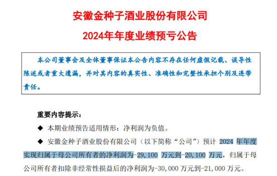金種子酒：4年0分紅累虧至少5.7億，股價連跌兩年多、多高管被套高薪來彌補？
