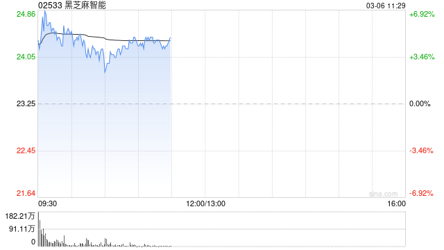 黑芝麻智能早盤高開逾6% 公司預計2024年度實現(xiàn)扭虧為盈