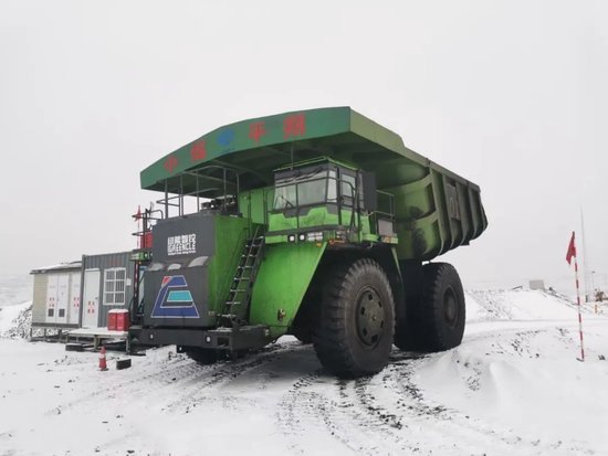 全球首臺(tái)！禾望變頻器助力220T純電動(dòng)礦用自卸車(chē)下線