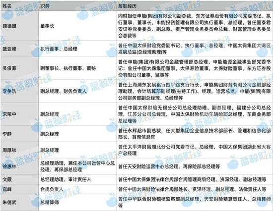 申能財(cái)險(xiǎn)治理拼圖擴(kuò)容：兩名副總獲批，“增員”區(qū)域舵手、技術(shù)專家