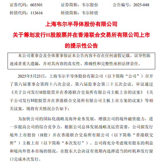 A+H上市進(jìn)入高潮，吉宏股份暗盤大漲，韋爾股份官宣赴港