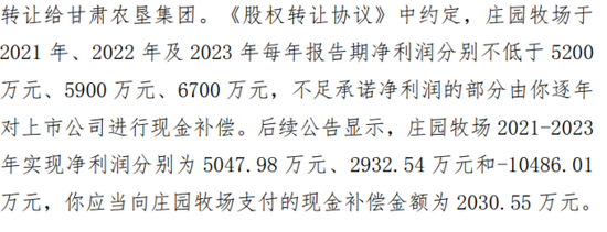 業(yè)績連虧未止，莊園牧場再添新憂