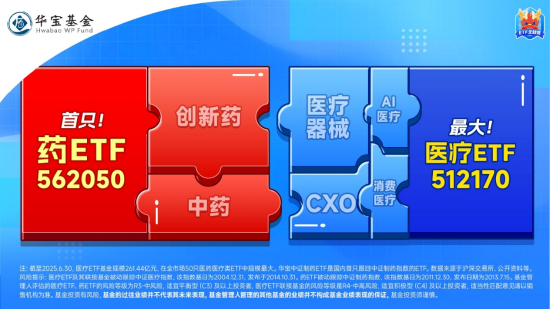 醫(yī)療“七翻身”！A股最大醫(yī)療ETF（512170）7月累漲11.48%跑贏大市！公募提前布局，加配空間仍大
